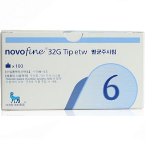 NovoFine Insulin Pen Needles 32g ( 0.25 x 6mm )