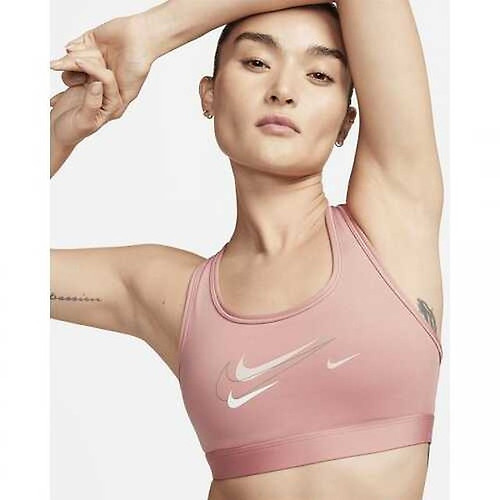 나이키 우먼스 스우시 패드 브라 (BV3637-010)_NIKE