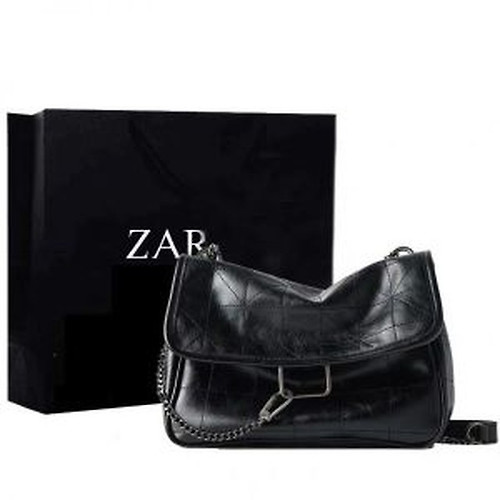 Shop ZARA 2022-23FW ROCK STYLE FLAP SHOULDER BAG (6360/615) by