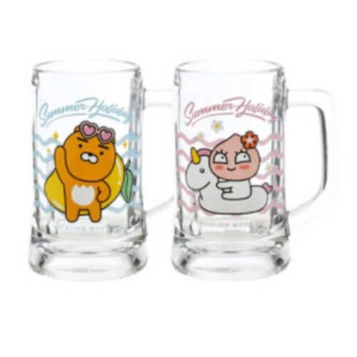 2p 카카오 소맥잔 One SET Kakao Friends We are Can-shaped Soju and Beer Mixing Cup 