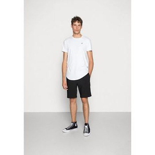 Hollister Co. ICON CREW T-SHIRT 3-PACK - Basic T-shirt - WHITE
