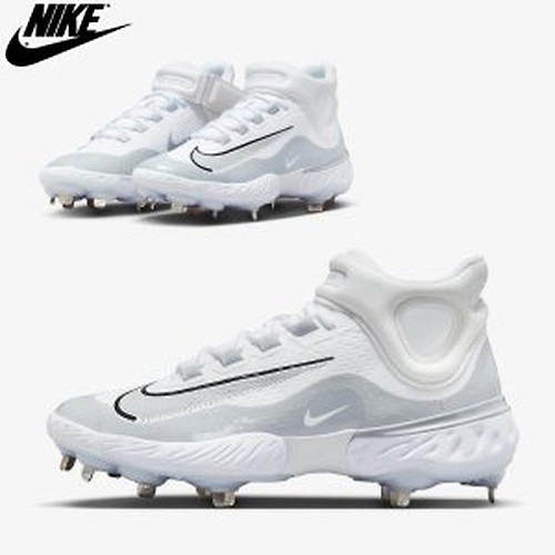 NIKE ALPHA HUARACHE ELITE 3 MID MCS GEN FS BASEBALL CLEATS SZ 12.5