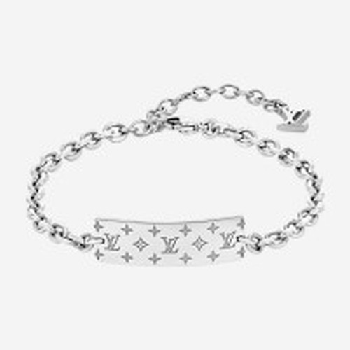 Louis Vuitton MONOGRAM Monogram Chain Bracelet (M00270, M00855) in