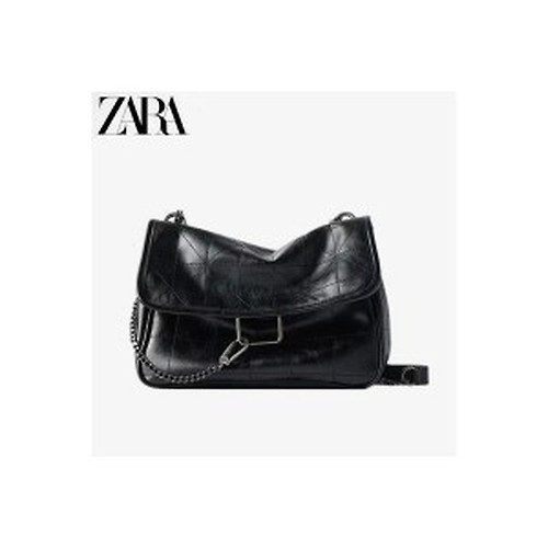 Shop ZARA 2022-23FW ROCK STYLE FLAP SHOULDER BAG (6360/615) by