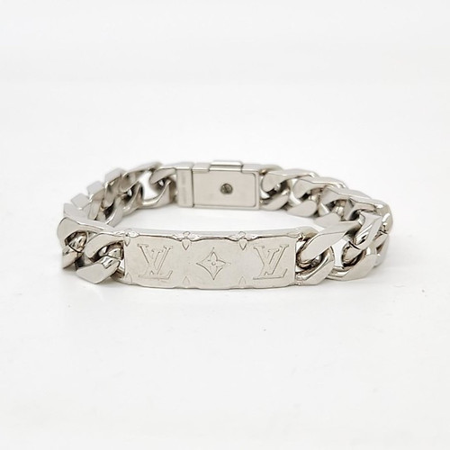 Louis Vuitton M1042M Monogram Chain Bracelet