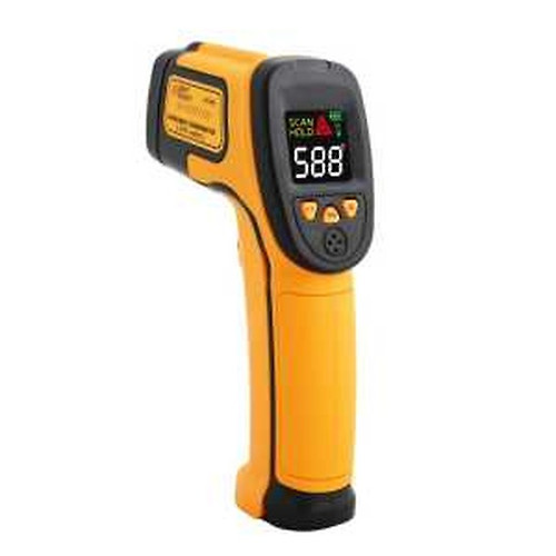 Ruoshui Digital Infrared Thermometer Gun -20-550 Celsius Non-contact IR  Laser Surface Temp Reader Industrial Temperature sensor